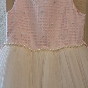 American Princess beautiful pink and white perfect party dress